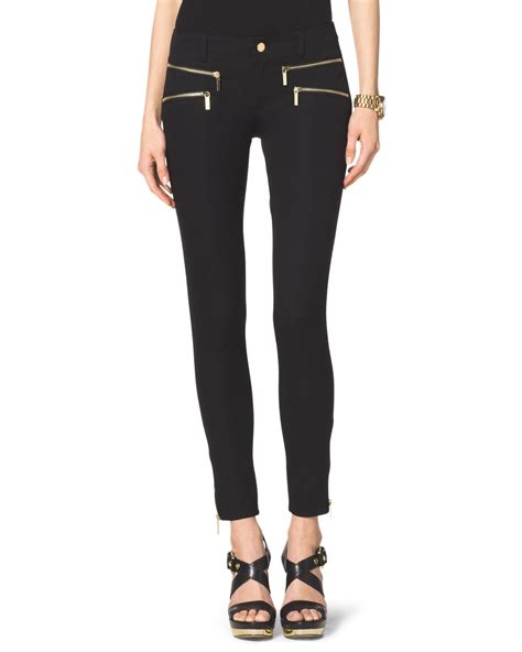 michael kors black pants women